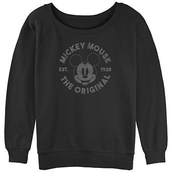 Disney's Mickey Mouse The Original Juniors' Graphic Slouchy Terry