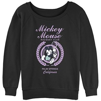Disney's Mickey Mouse Racquet Club California Juniors' Graphic Slouchy Terry