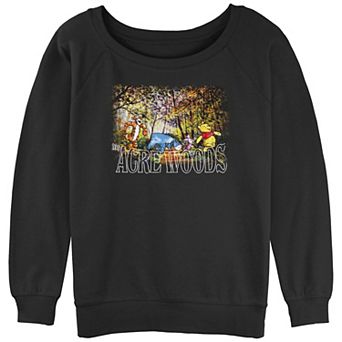 Disney's Winnie The Pooh 100 Acre Woods Juniors' Graphic Slouchy Terry