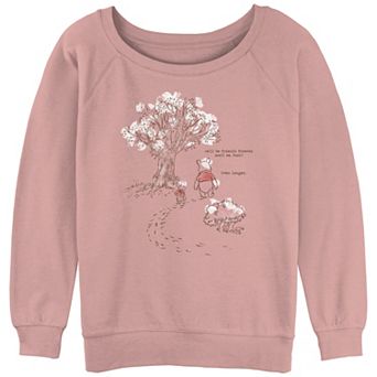 Disney's Winnie The Pooh And Piglet Friendship Juniors' Graphic Slouchy Terry