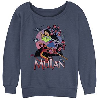 Disney's Mulan Sword Warrior Juniors' Graphic Slouchy Terry