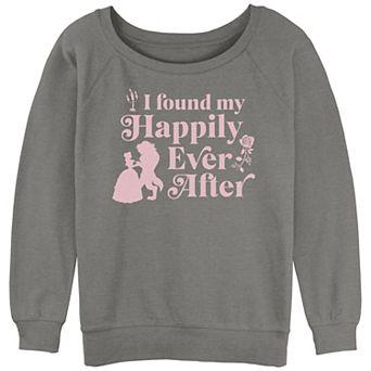Disney's Beauty And The Beast I Found My Happily Ever After Juniors' Graphic Slouchy Terry