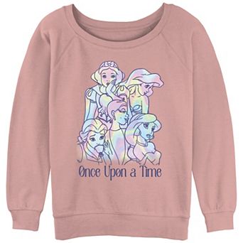 Disney's Disney Princess Tie Dye Print Juniors' Graphic Slouchy Terry