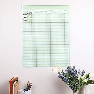 Vertical Incentive Chart For Classroom, Kids Rewards For Chores (16 Sheets)