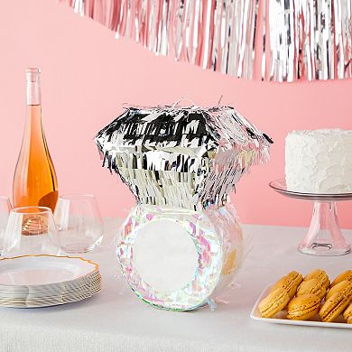 Diamond Ring Pinata For Bachelorette Party, Bridal Shower, Wedding, 7 X 7 X 11"