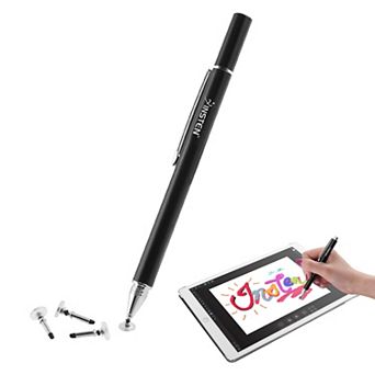 Universal Capacitive Tip Touch Screen Stylus Drawing Pen For Ipad Tablet - Black