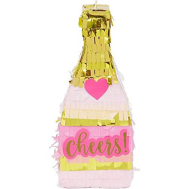 3 Mini Champagne Bottle Pinatas For Bachelorette Party Birthday Bridal Shower