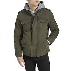 Mens Green Military Coats Jackets Outerwear Clothing Kohl s