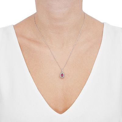 Kohls ruby necklace discount
