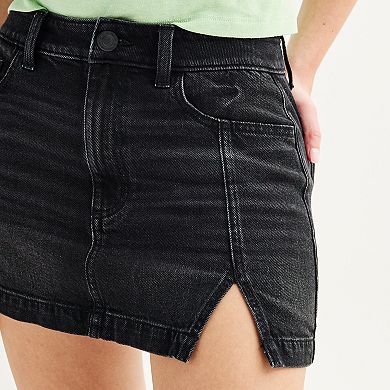 Juniors' SO® Denim Skirt