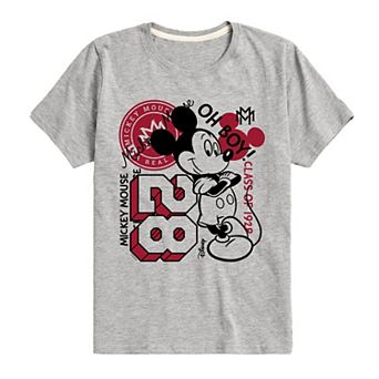 Disney's Mickey Mouse Boys 8-20 Collegiate Graphic Tee