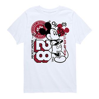 Disney's Mickey Mouse Boys 8-20 Collegiate Graphic Tee