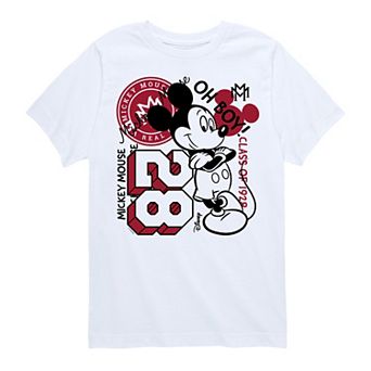 Disney's Mickey Mouse Boys 8-20 Collegiate Graphic Tee
