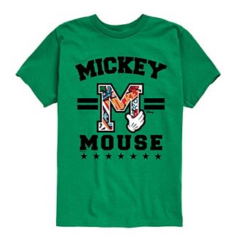 Disney's Mickey Mouse Boys 8-20 Collage Graphic Tee