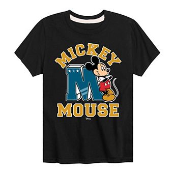 Disney's Mickey Mouse Boys 8-20 Collegiate Graphic Tee