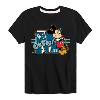 Disney's Mickey Mouse Boys 8-20 Oh Boy Graphic Tee
