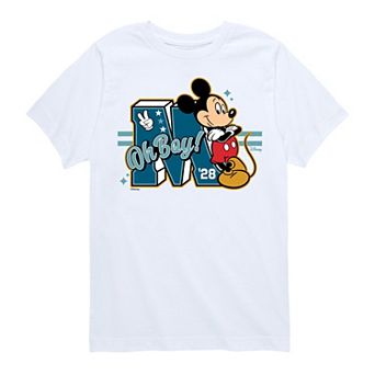 Disney's Mickey Mouse Boys 8-20 Oh Boy Graphic Tee