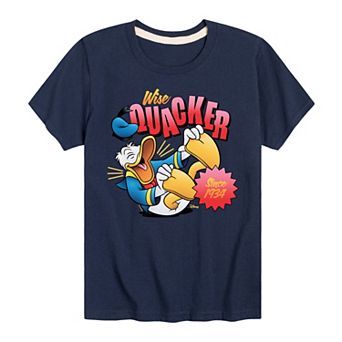 Disney's Mickey Mouse & Friends Donald Duck Boys 8-20 Wise Quacker Graphic Tee