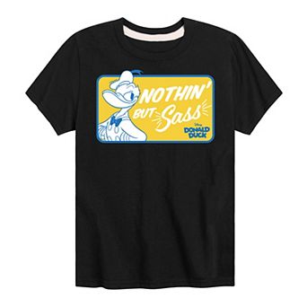 Disney's Mickey Mouse & Friends Donald Duck Boys 8-20 Nothin' But Sass Graphic Tee