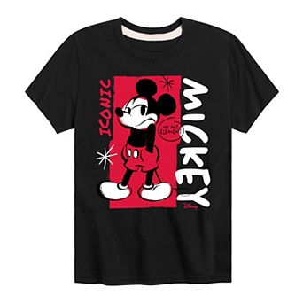 Disney's Mickey Mouse Boys 8-20 Iconic Graphic Tee