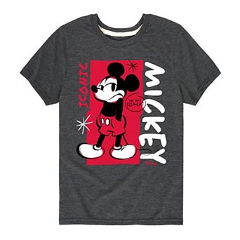 Disney's Mickey Mouse Boys 8-20 Iconic Graphic Tee