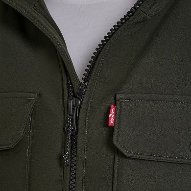 Men's Levi's® Soft Shell Sherpa Lined Hooded Storm Coat