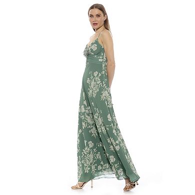 Women's ALEXIA ADMOR Layla Spaghetti Strap Floral Maxi Dress