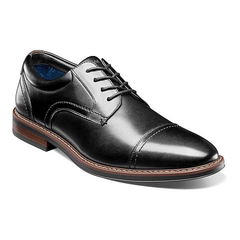 Обувь Nunn Bush Centro Flex Men's Cap Toe Oxford Dress Shoes