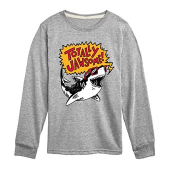 Boys 8-20 Totally Jawsome Long Sleeve Graphic Tee