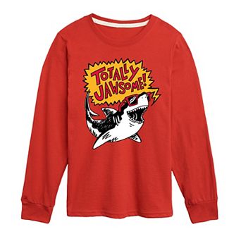 Boys 8-20 Totally Jawsome Long Sleeve Graphic Tee