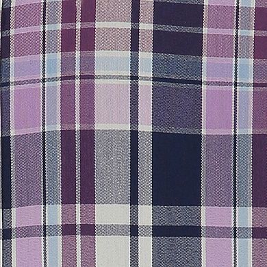 Boys 8-20 IZOD Printed Long Sleeve Stretch Button Up Shirt