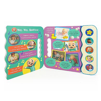 Cottage Door Press CoComelon Yes Yes Bedtime Sleepytime Songs Board Book