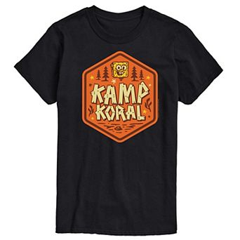 Men's SpongeBob SquarePant Kamp Koral Graphic Tee