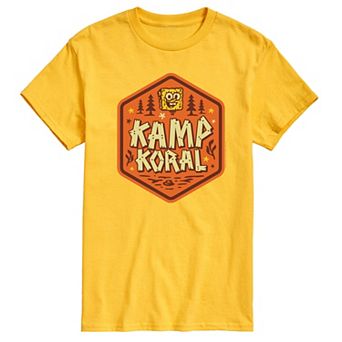 Men's SpongeBob SquarePant Kamp Koral Graphic Tee