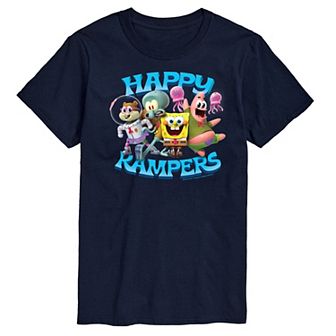 Men's SpongeBob SquarePant Happy Kampers Graphic Tee