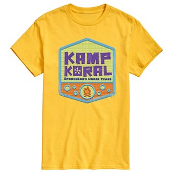 Men's SpongeBob SquarePant Kamp Koral Logo Graphic Tee