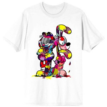 Juniors' Garfield and Otis Graphic Tee