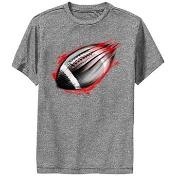 Boys 6-20 Football Throw Performance Graphic Tee