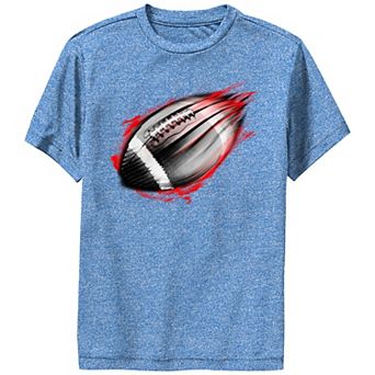 Boys 6-20 Football Throw Performance Graphic Tee