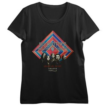 Juniors' Big Brother Holding Company "Cheaper Thrills" Graphic Tee