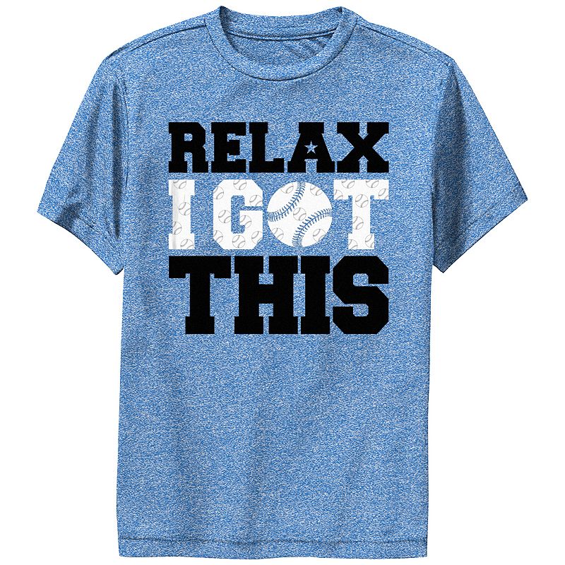 Boys Relax I Got This Baseball Performance Graphic Tee, Boy's, 