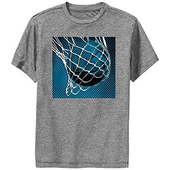 Boys 6-20 Basketball Net Performance Graphic Tee