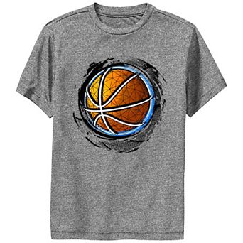 Boys 6-20 Basketball Lines Performance Graphic Tee