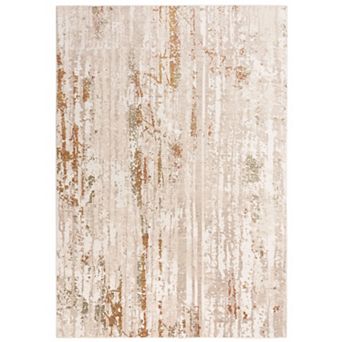 Alora Decor Oreo Abstract Stripe Area Rug