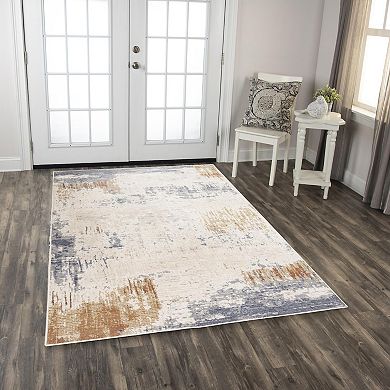 Alora Decor Ura Cream Abstract Rug