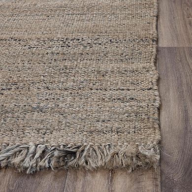 Alora Decor Rex Beige Fringed Area Rug