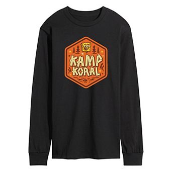 Men's SpongeBob SquarePants Kamp Koral Long Sleeve Graphic Tee