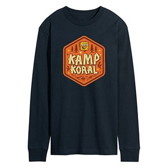 Men's SpongeBob SquarePants Kamp Koral Long Sleeve Graphic Tee