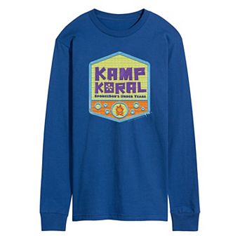 Men's SpongeBob SquarePants Kamp Koral Long Sleeve Graphic Tee