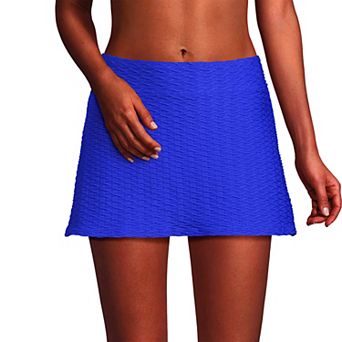Women's Lands' End Textured Swim Skirt
